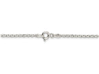 FJC Finejewelers 16 Inch Sterling Silver 2mm 8 Side bright-cut Cable Chain Necklace
