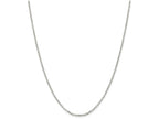 FJC Finejewelers 16 Inch Sterling Silver 2mm 8 Side bright-cut Cable Chain Necklace