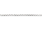 FJC Finejewelers 16 Inch Sterling Silver 2.5mm 8 Side bright-cut Cable Chain Necklace