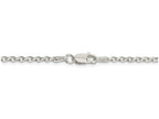 FJC Finejewelers 16 Inch Sterling Silver 2.5mm 8 Side bright-cut Cable Chain Necklace