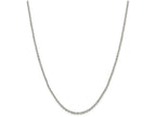 FJC Finejewelers 16 Inch Sterling Silver 2.5mm 8 Side bright-cut Cable Chain Necklace