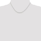 FJC Finejewelers Sterling Silver 1.5mm Fancy Beaded Chain Necklace
