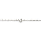 FJC Finejewelers Sterling Silver 1.5mm Fancy Beaded Chain Necklace
