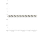 FJC Finejewelers 16 Inch Sterling Silver 4.5mm Close Link Flat Curb Chain Necklace