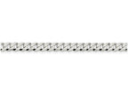 FJC Finejewelers 16 Inch Sterling Silver 4.5mm Close Link Flat Curb Chain Necklace