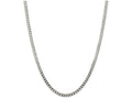 FJC Finejewelers 16 Inch Sterling Silver 4.5mm Close Link Flat Curb Chain Necklace