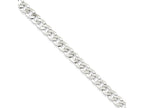 FJC Finejewelers 16 Inch Sterling Silver 5.75mm Close Link Flat Curb Chain Necklace
