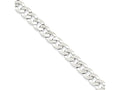 FJC Finejewelers 16 Inch Sterling Silver 6.8mm Close Link Flat Curb Chain Necklace