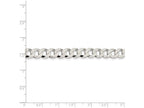 FJC Finejewelers 16 Inch Sterling Silver 8mm Close Link Flat Curb Chain Necklace