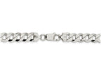 FJC Finejewelers 18 Inch Sterling Silver 8.5mm Close Link Flat Curb Chain Necklace