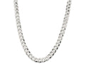 FJC Finejewelers 20 Inch Sterling Silver 11.75mm Close Link Flat Curb Chain Necklace