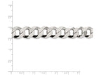 FJC Finejewelers 20 Inch Sterling Silver 14.5mm Close Link Flat Curb Chain Necklace