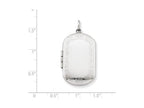FJC Finejewelers Sterling Silver Celtic Border Rectangular Locket Necklace