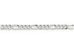 FJC Finejewelers 16 Inch Sterling Silver 4.5mm Polished Flat Figaro Chain Necklace