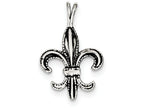 FJC Finejewelers Sterling Silver Fleur De Lis Charm