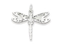 FJC Finejewelers Sterling Silver Dragonfly Charm