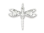 FJC Finejewelers Sterling Silver Dragonfly Charm