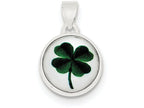 FJC Finejewelers Sterling Silver 4 Leaf Clover Pendant Necklace - Chain Included