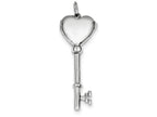 FJC Finejewelers Sterling Silver Locket Key Pendant Necklace - Chain Included