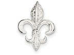 FJC Finejewelers Sterling Silver Fleur De Lis Slide