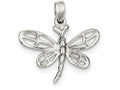 FJC Finejewelers Sterling Silver Polished Dragonfly Pendant Necklace - Chain Included