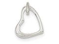 FJC Finejewelers Sterling Silver Heart Pendant Necklace - Chain Included
