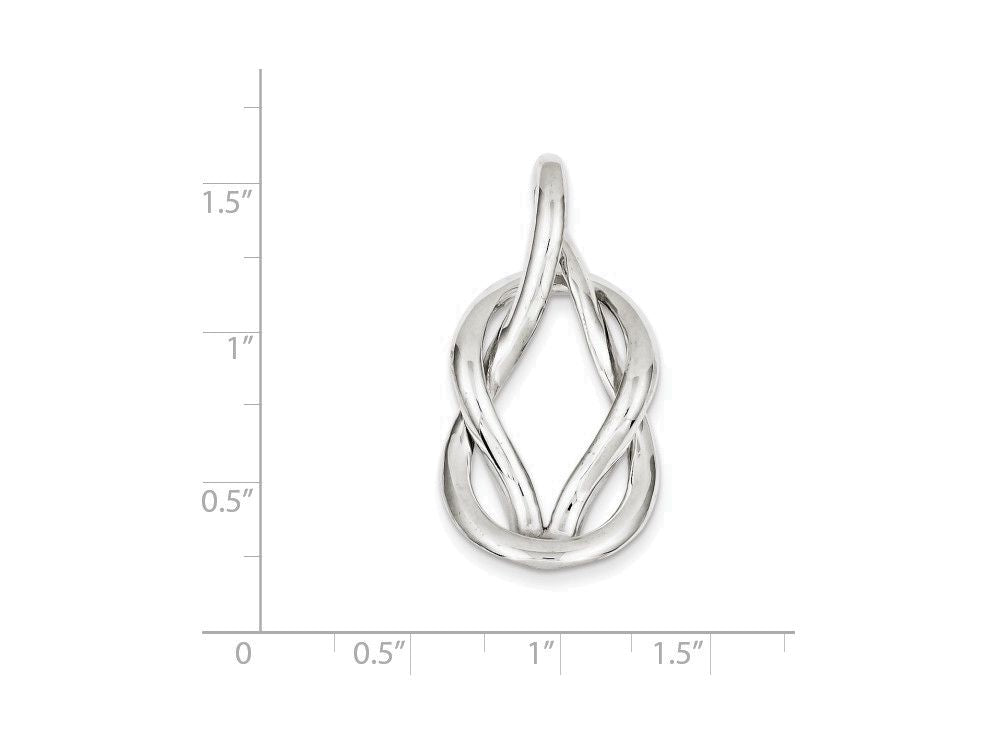 FJC Finejewelers Sterling Silver Fancy Slide