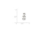 FJC Finejewelers Sterling Silver Cubic Zirconia Pendant Necklace - Chain Included