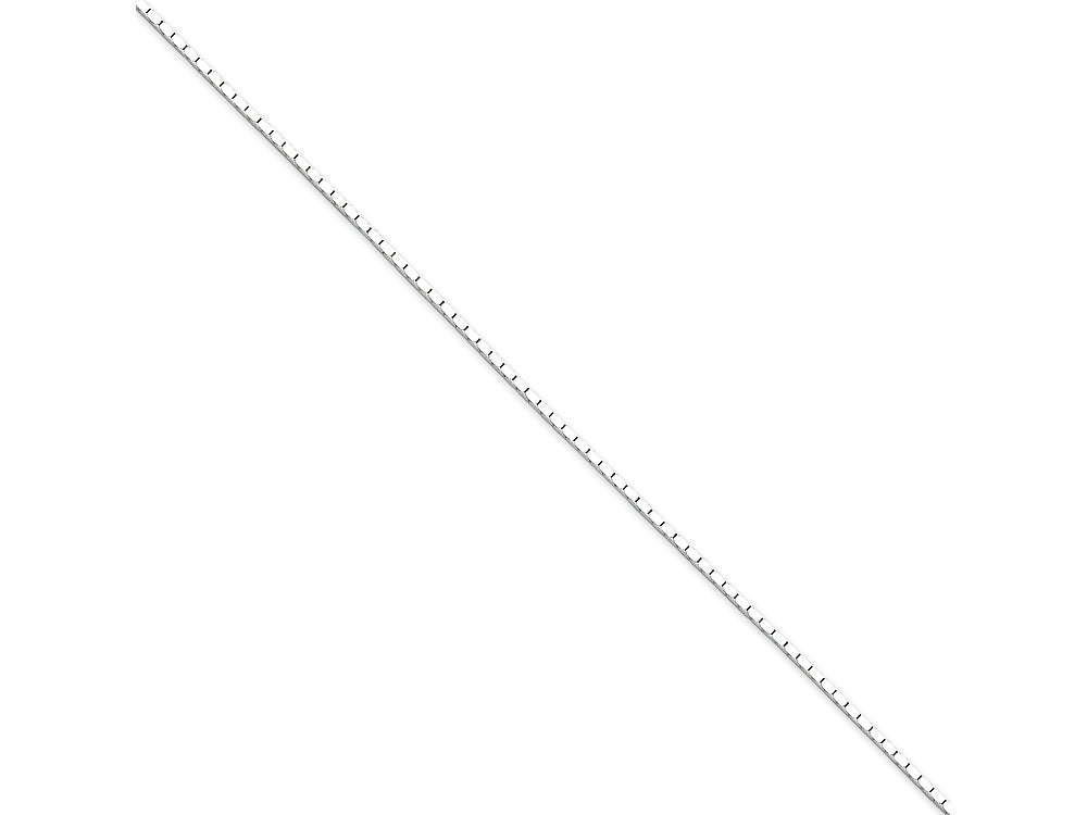 FJC Finejewelers 16 Inch Sterling Silver 1.25mm Mirror Box Chain Necklace