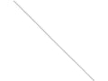FJC Finejewelers 16 Inch Sterling Silver 1.25mm Mirror Box Chain Necklace