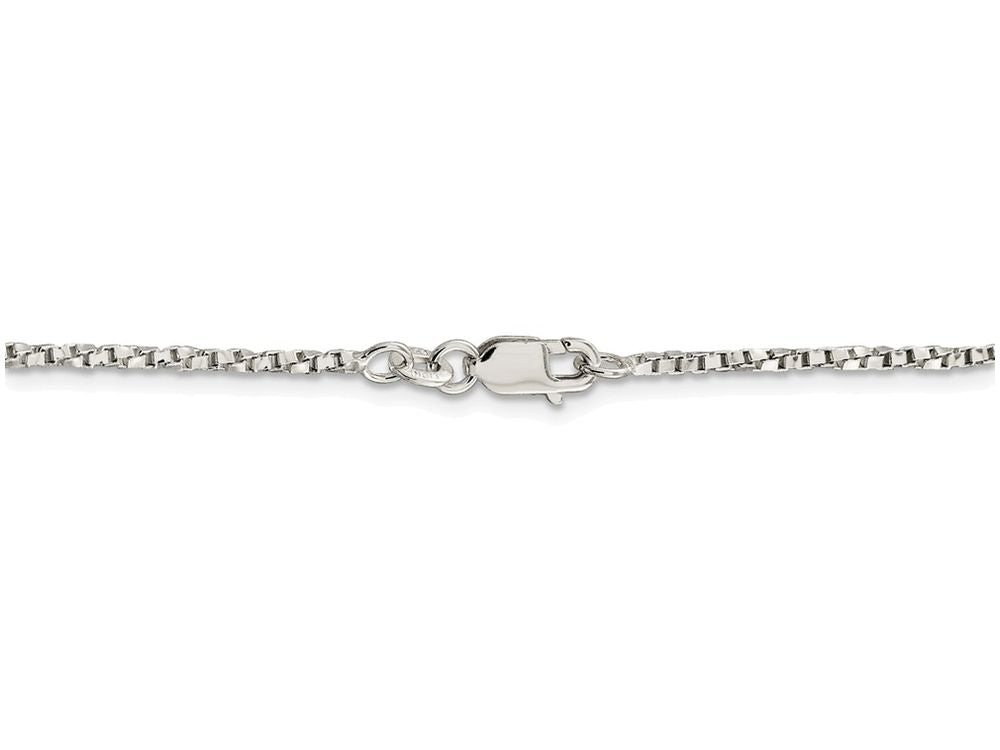 FJC Finejewelers 18 Inch Sterling Silver 1.75mm Twisted Box Chain Necklace