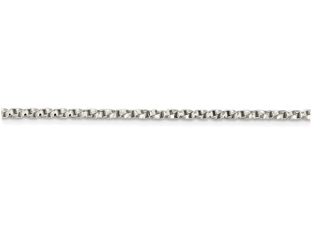 FJC Finejewelers 18 Inch Sterling Silver 2.25mm Twisted Box Chain Necklace