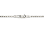 FJC Finejewelers 18 Inch Sterling Silver 2.25mm Twisted Box Chain Necklace