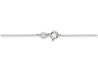 FJC Finejewelers 16 Inch Sterling Silver .6mm 4 Sided bright-cut Mirror Box Chain Necklace