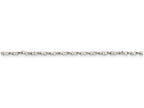 FJC Finejewelers 16 Inch Sterling Silver 1.4mm bright-cut Fancy Chain Necklace