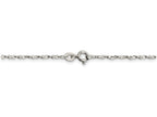 FJC Finejewelers 16 Inch Sterling Silver 1.4mm bright-cut Fancy Chain Necklace