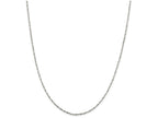 FJC Finejewelers 16 Inch Sterling Silver 1.4mm bright-cut Fancy Chain Necklace