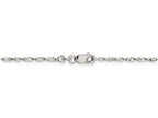 FJC Finejewelers 16 Inch Sterling Silver 1.8mm bright-cut Fancy Chain Necklace