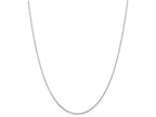 FJC Finejewelers 16 Inch Sterling Silver 0.5mm Fancy Rolo Chain Necklace
