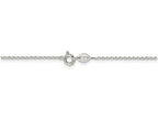 FJC Finejewelers 16 Inch Sterling Silver 1.2mm bright-cut Fancy Chain Necklace