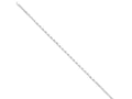 FJC Finejewelers 16 Inch Sterling Silver Elongated Box Chain Necklace