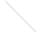 FJC Finejewelers 16 Inch Sterling Silver Elongated Box Chain Necklace