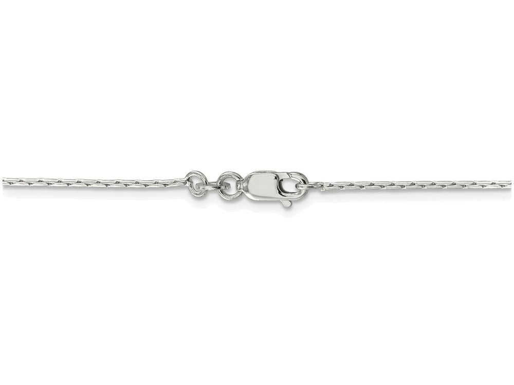 FJC Finejewelers 16 Inch Sterling Silver 1mm Round Box Chain Necklace
