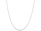 FJC Finejewelers 16 Inch Sterling Silver 1mm Round Box Chain Necklace