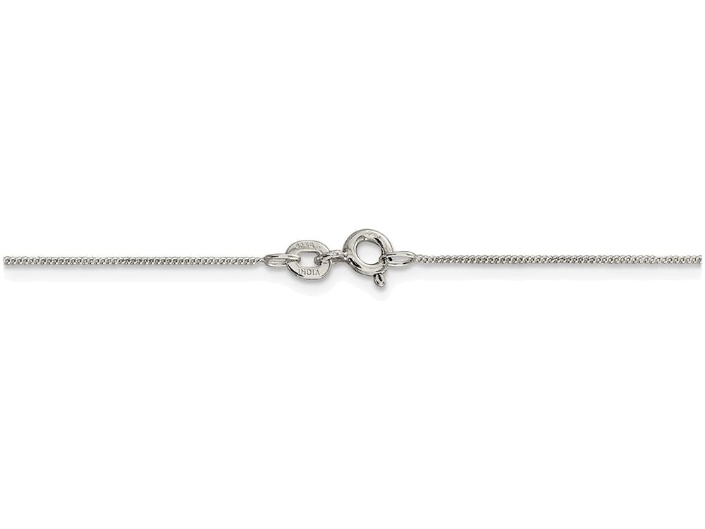 FJC Finejewelers 16 Inch Sterling Silver 0.5mm Fine Curb Chain Necklace