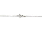 FJC Finejewelers 16 Inch Sterling Silver 1mm Rhodium Curb Chain Necklace