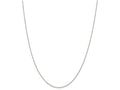 FJC Finejewelers 16 Inch Sterling Silver 1mm Rhodium Curb Chain Necklace