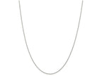 FJC Finejewelers 16 Inch Sterling Silver 1mm Rhodium Curb Chain Necklace