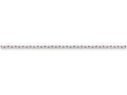FJC Finejewelers 16 Inch Sterling Silver 1.1mm 8 Sided bright-cut Cable Chain Necklace