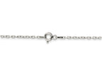 FJC Finejewelers 16 Inch Sterling Silver 1.1mm 8 Sided bright-cut Cable Chain Necklace